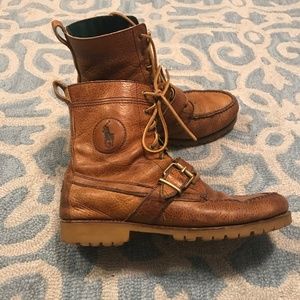 Polo Ralph Lauren Leather Ranger Boots size 9D
